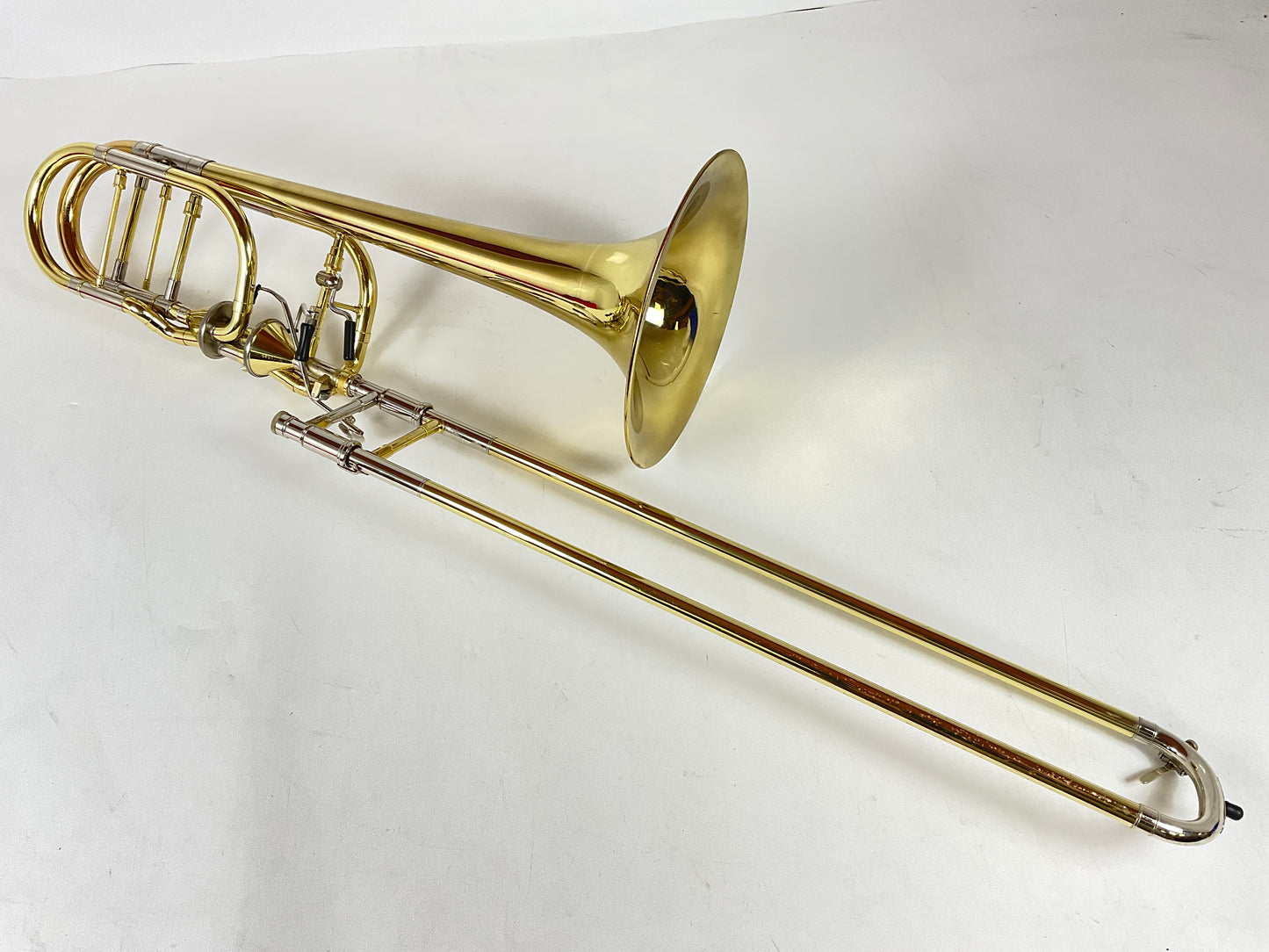 Used Edwards F/Bb/Gb/D Bass Trombone (SN: 0112020)