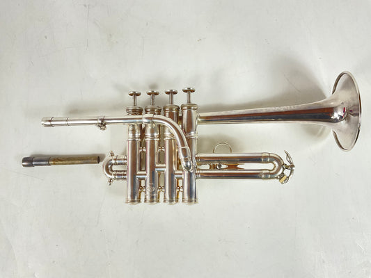 Used Kanstul Besson Four Valve Bb/A Piccolo Trumpet (SN:5298)