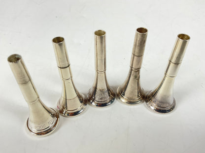 Used French Horn Mouthpiece Lot 2: Five Yamaha Mouthpieces [14842]