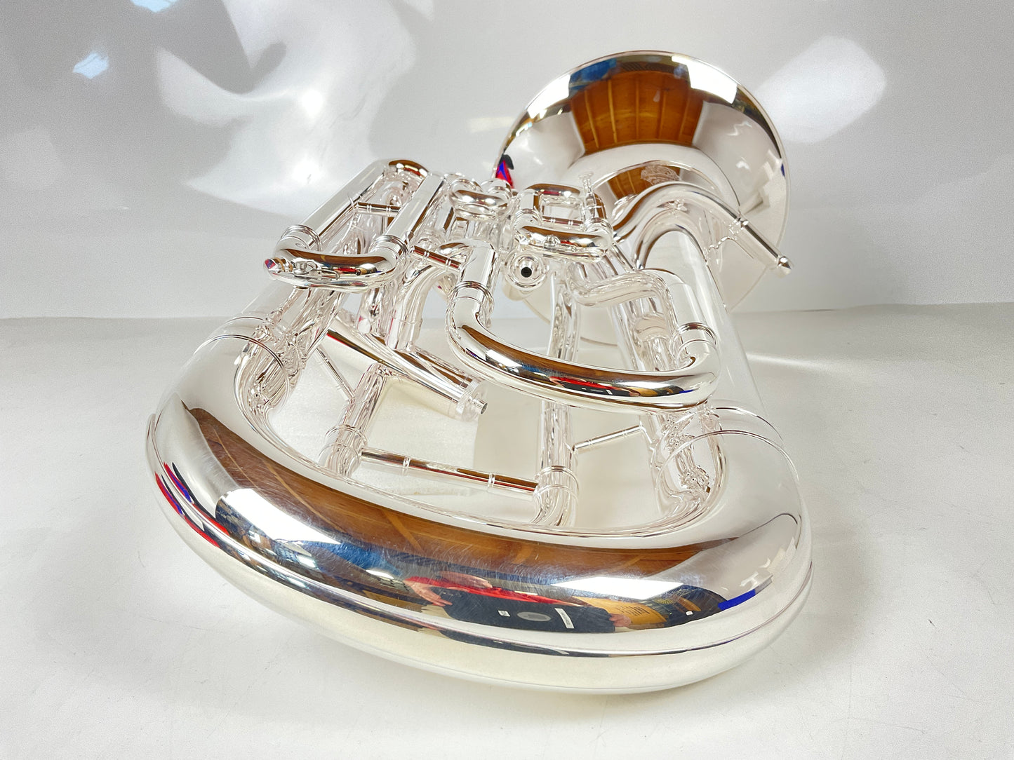 Demo Dillon DMB-967 Euphonium Silver Plate (SN: 432727)
