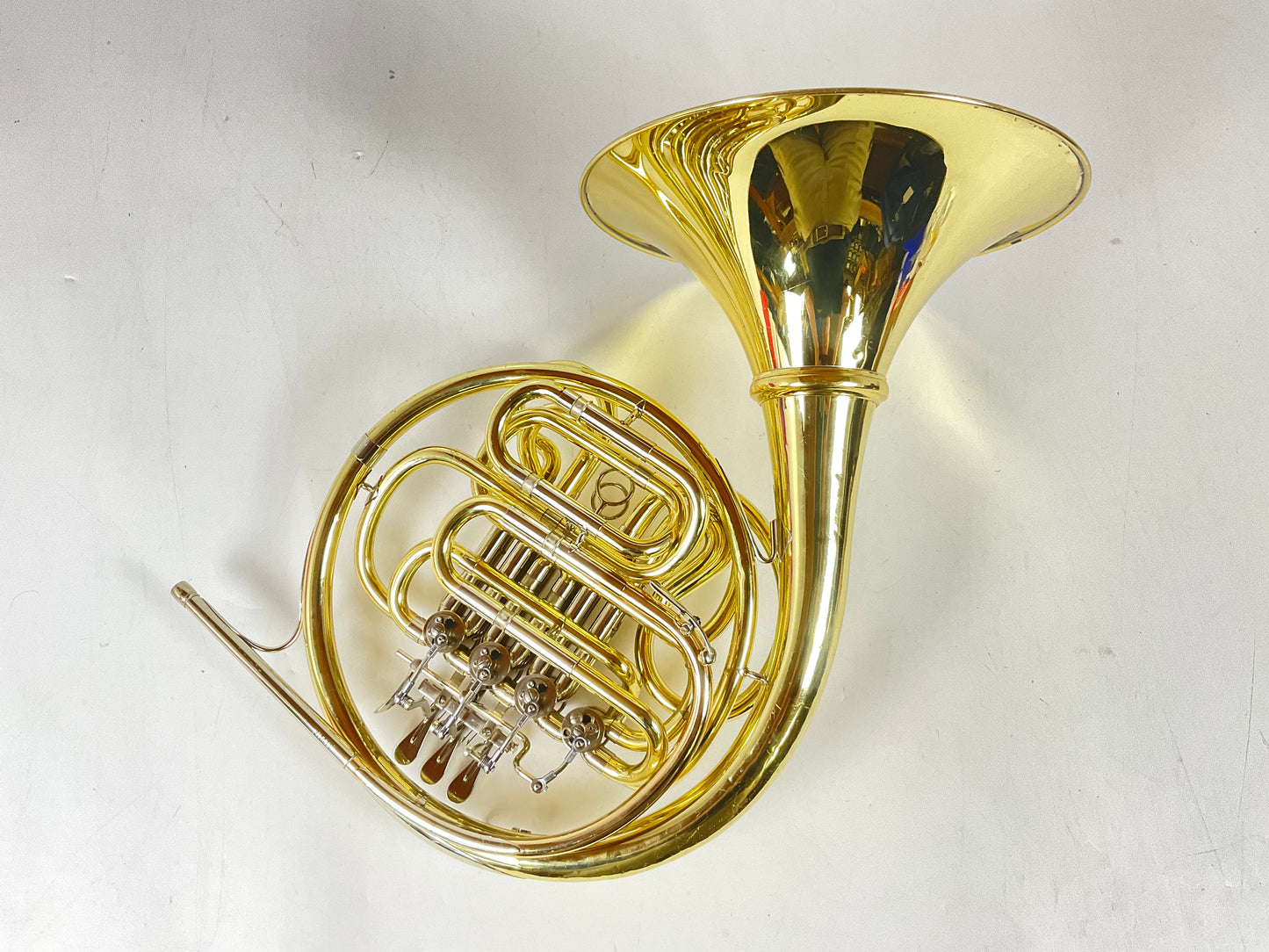 Used Hans Hoyer 801 F/Bb Double French Horn (SN: 455017)