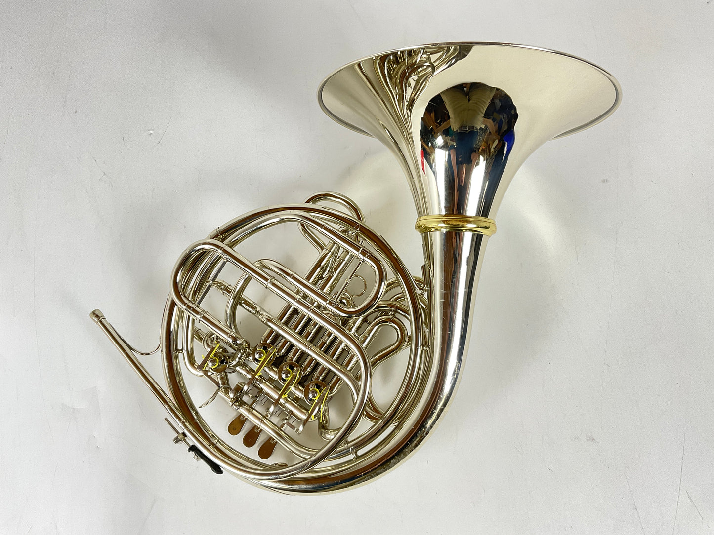Used Hans Hoyer 6802 F/Bb French Horn (SN: 426384L)