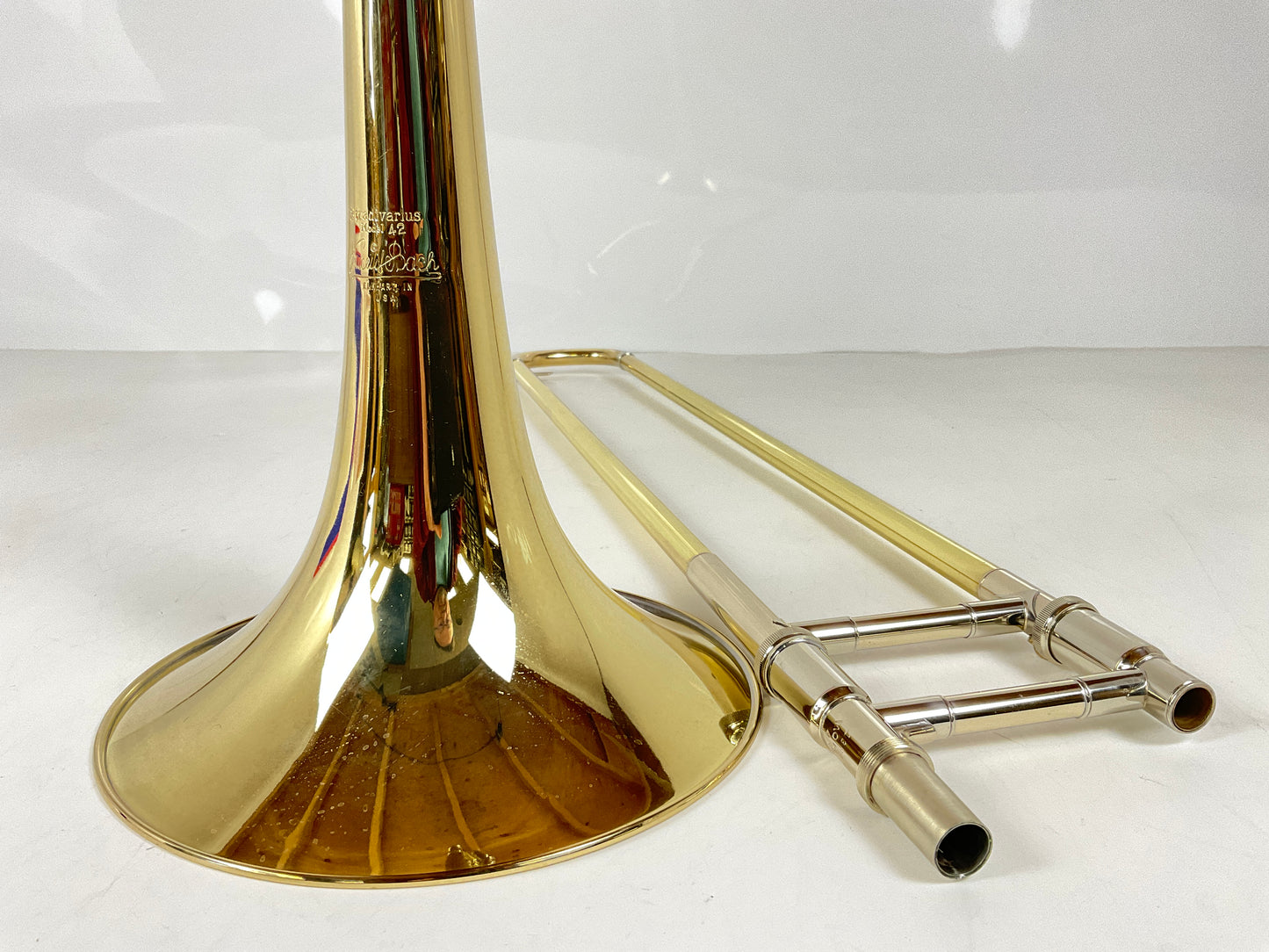 Trombone ténor d'occasion Bach 42B Sib/Fa (N° de série : 57095)