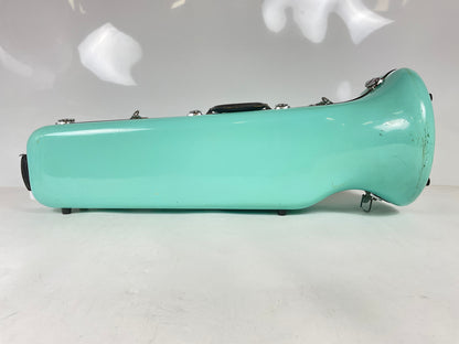 Trombone Sib/Fa d'occasion Yamaha YSL-8420G (SN : 001908)