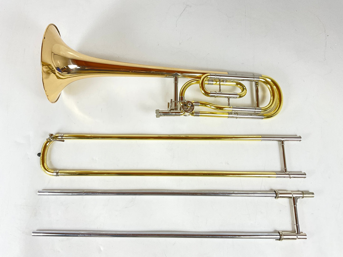 Used Yamaha YSL-8420G Bb/F Trombone (SN: 001983)