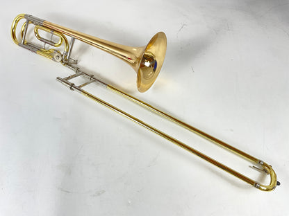 Used Yamaha YSL-8420G Bb/F Trombone (SN: 001983)