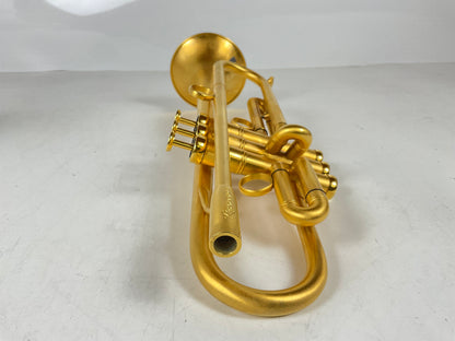 Used AR Resonance Classica Bb Trumpet, Gold Plate (SN: 428)