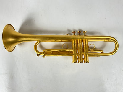 Used AR Resonance Classica Bb Trumpet, Gold Plate (SN: 428)