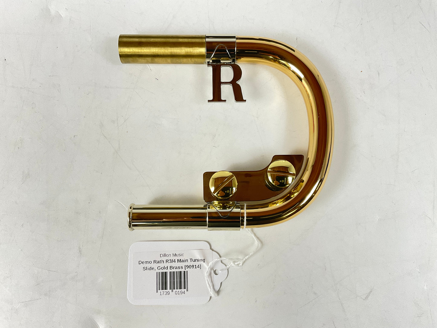 Demo Rath R3/4 Main Tuning Slide, Gold Brass [90914]