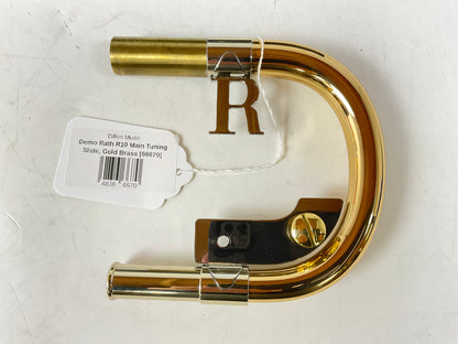 Demo Rath R10 Main Tuning Slide, Gold Brass [66670]