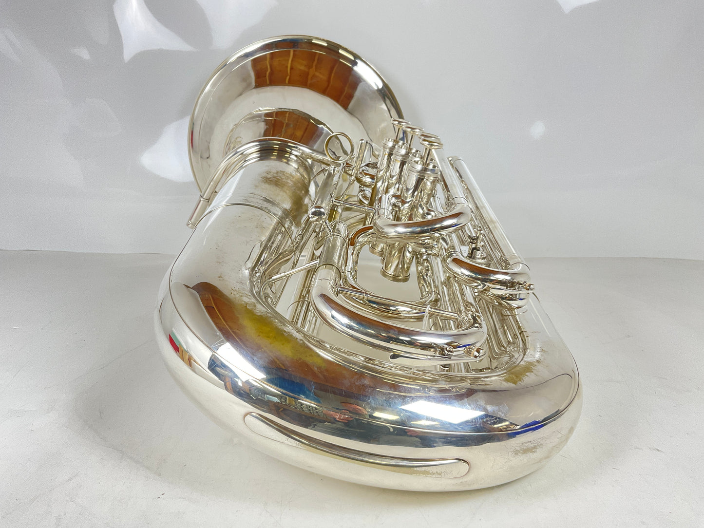 Used Miraphone CC1292-SP CC tuba (SN: 9081680)