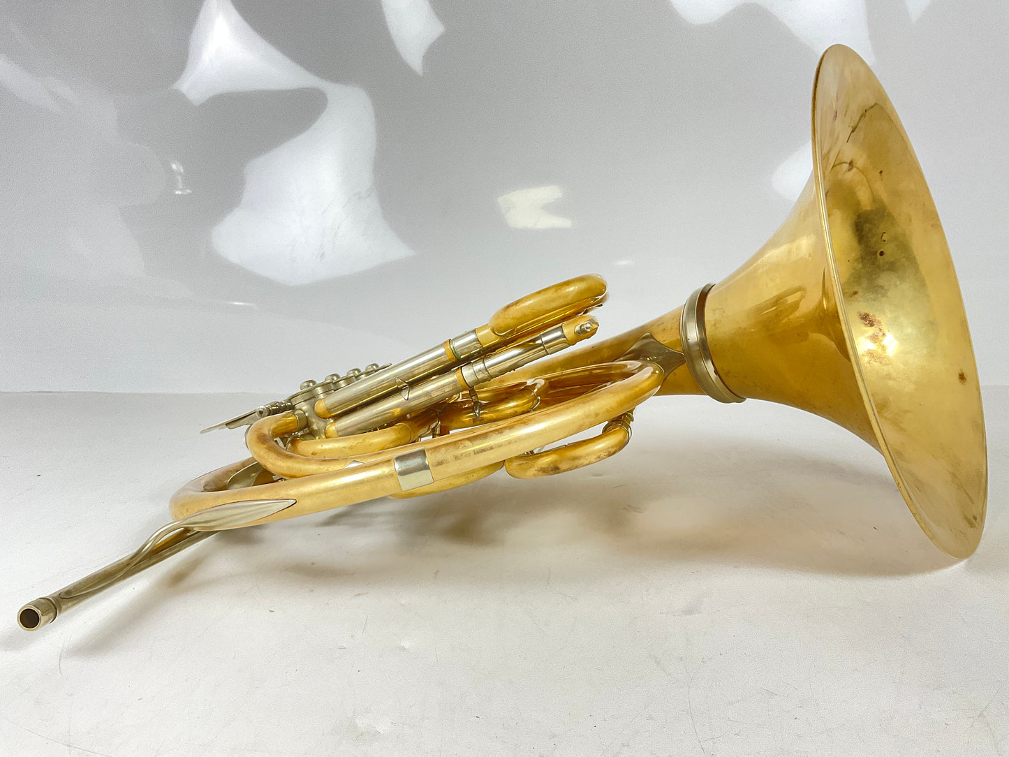 Used Hans Hoyer 801 F/Bb Double French Horn (SN: 243174M)