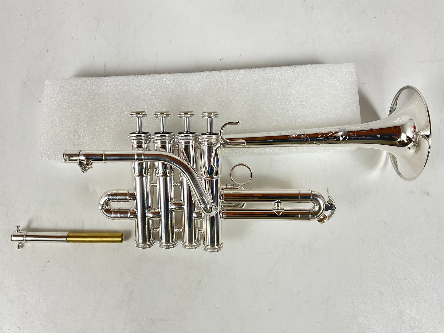 B-Stock S. E. Shires Q9S Bb/A Piccolo Trumpet (SN: Q11320)