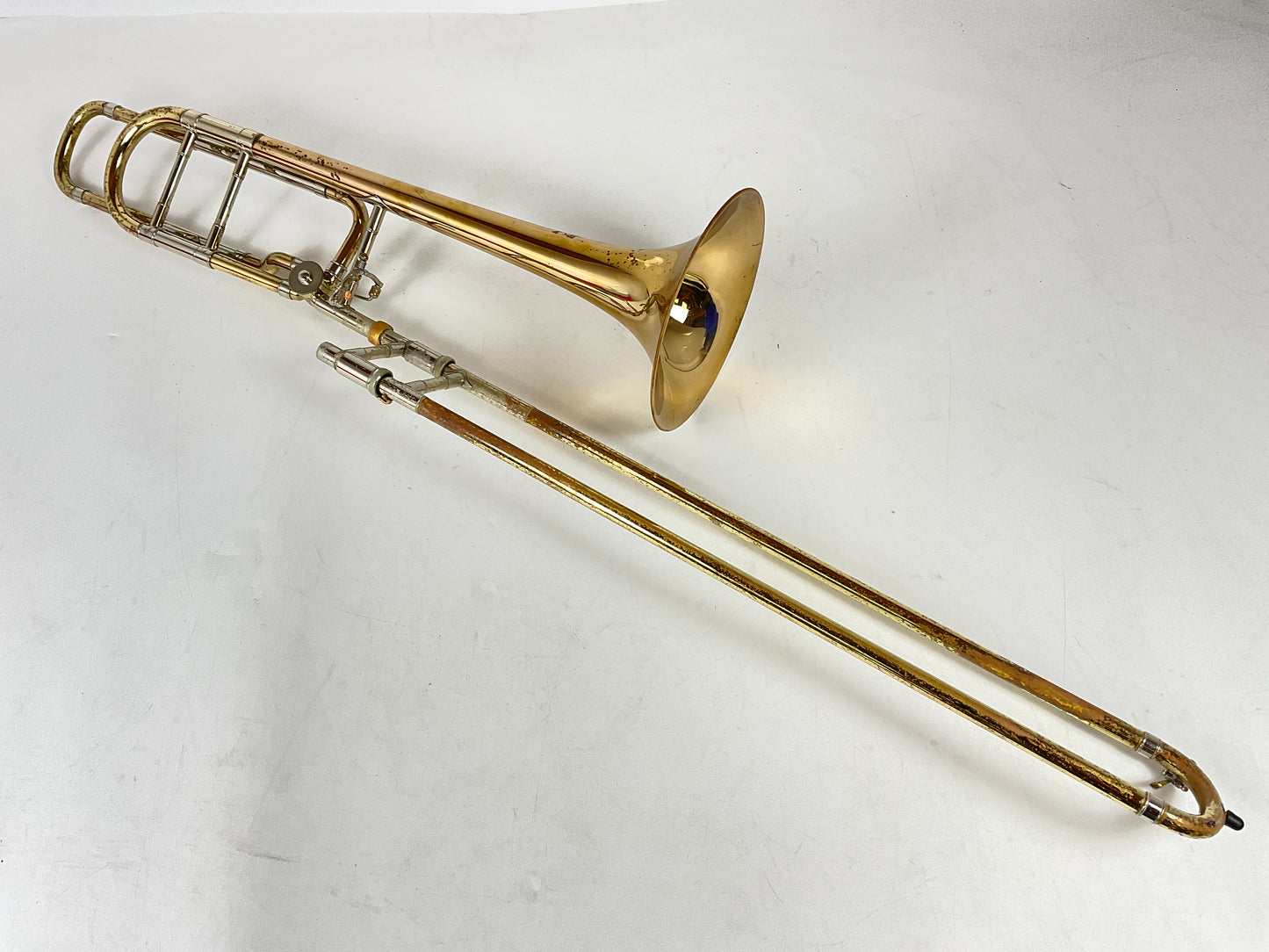 Used Bach 42BOG Bb/F Tenor Trombone (SN: 117615)