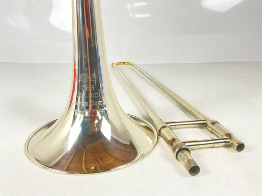 Used King Silver Sonic 3B Bb Tenor Trombone (SN: 399407)