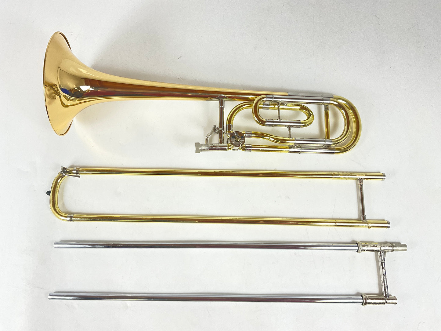 Used Yamaha YSL-820GII Bb/F Tenor Trombone (SN: 356906)