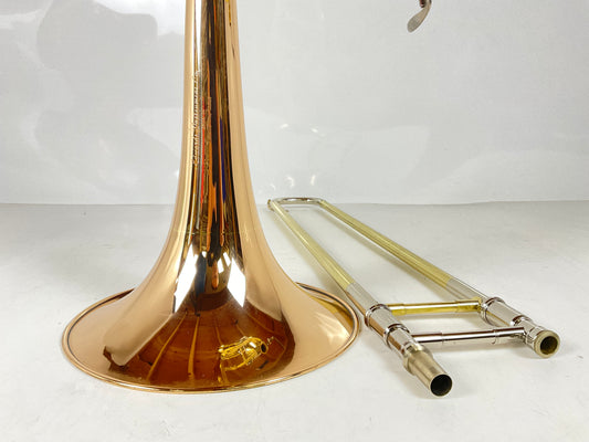 Used Edwards B454-DE Bb/F/Gb/D Bass Trombone (SN: 0711043)