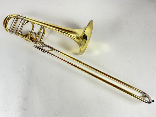 Used Bach 50B Bb/F/Gb/D Bass Trombone [25175]