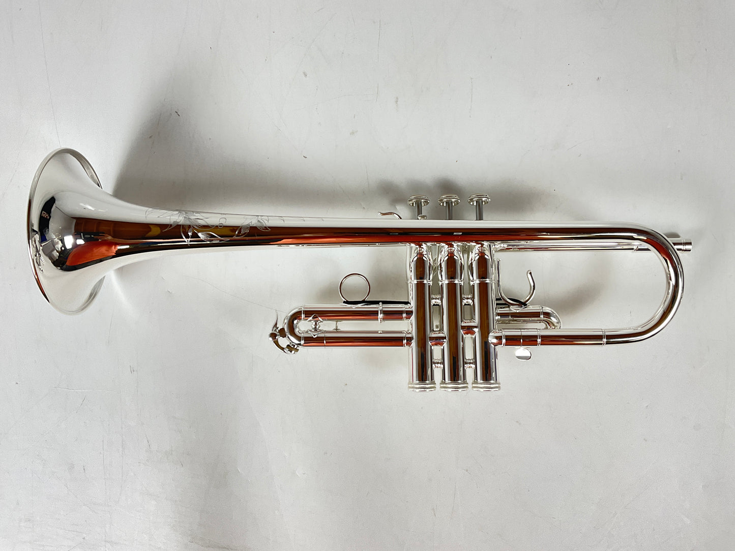 Trompette en Mib/Ré Demo S.E. Shires TRQ15S (SN : Q8501)