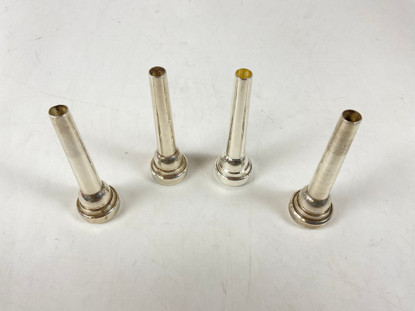 Used Trumpet Mouthpiece Lot 91: Four Curry Mouthpieces [82135]