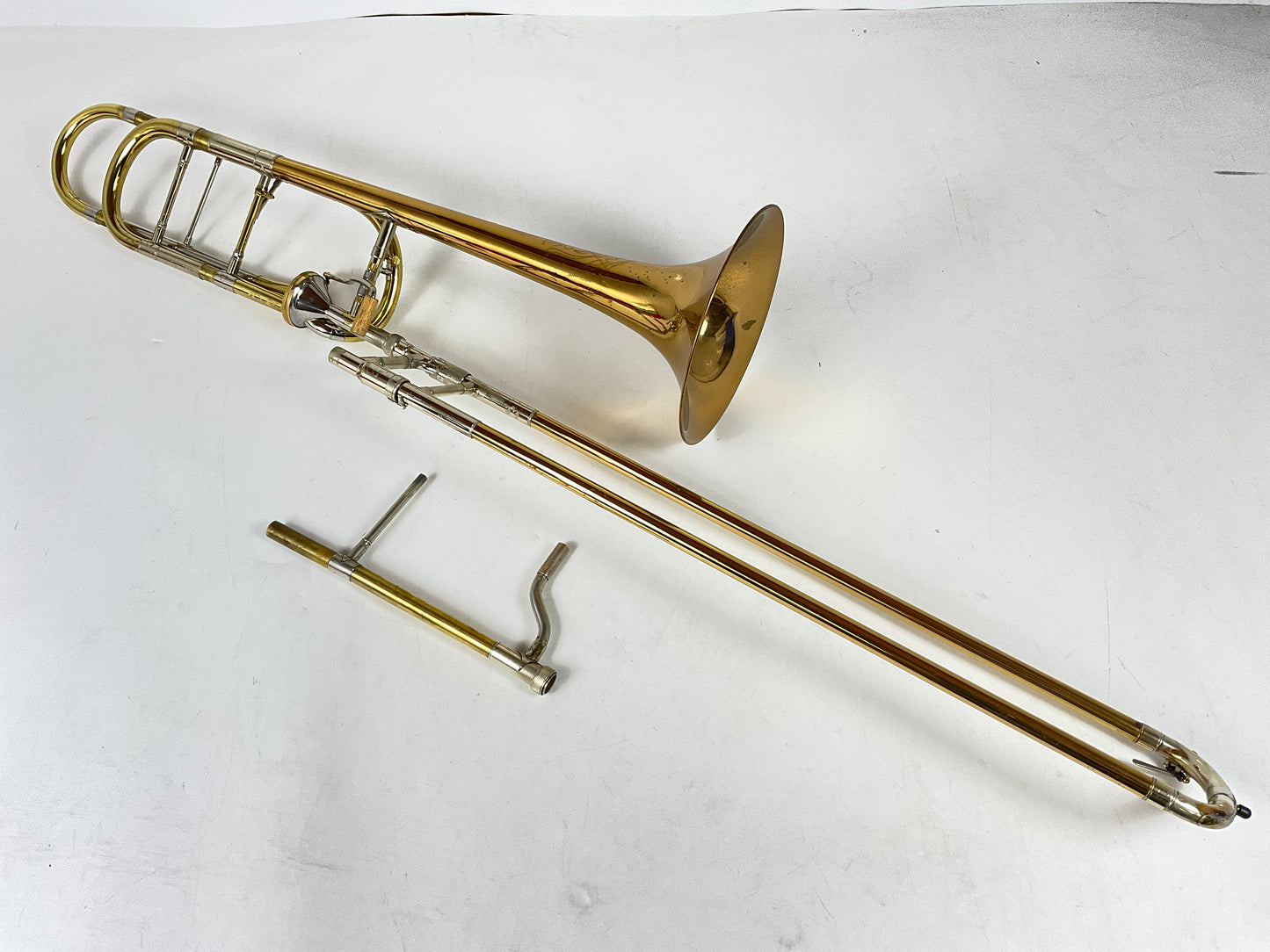 Used Conn 8H w/ O.E. Thayer Bb/F Tenor Trombone (SN: H27911)