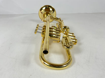 Used Y-Fort YTR-741CGL C Trumpet (SN:2305107)