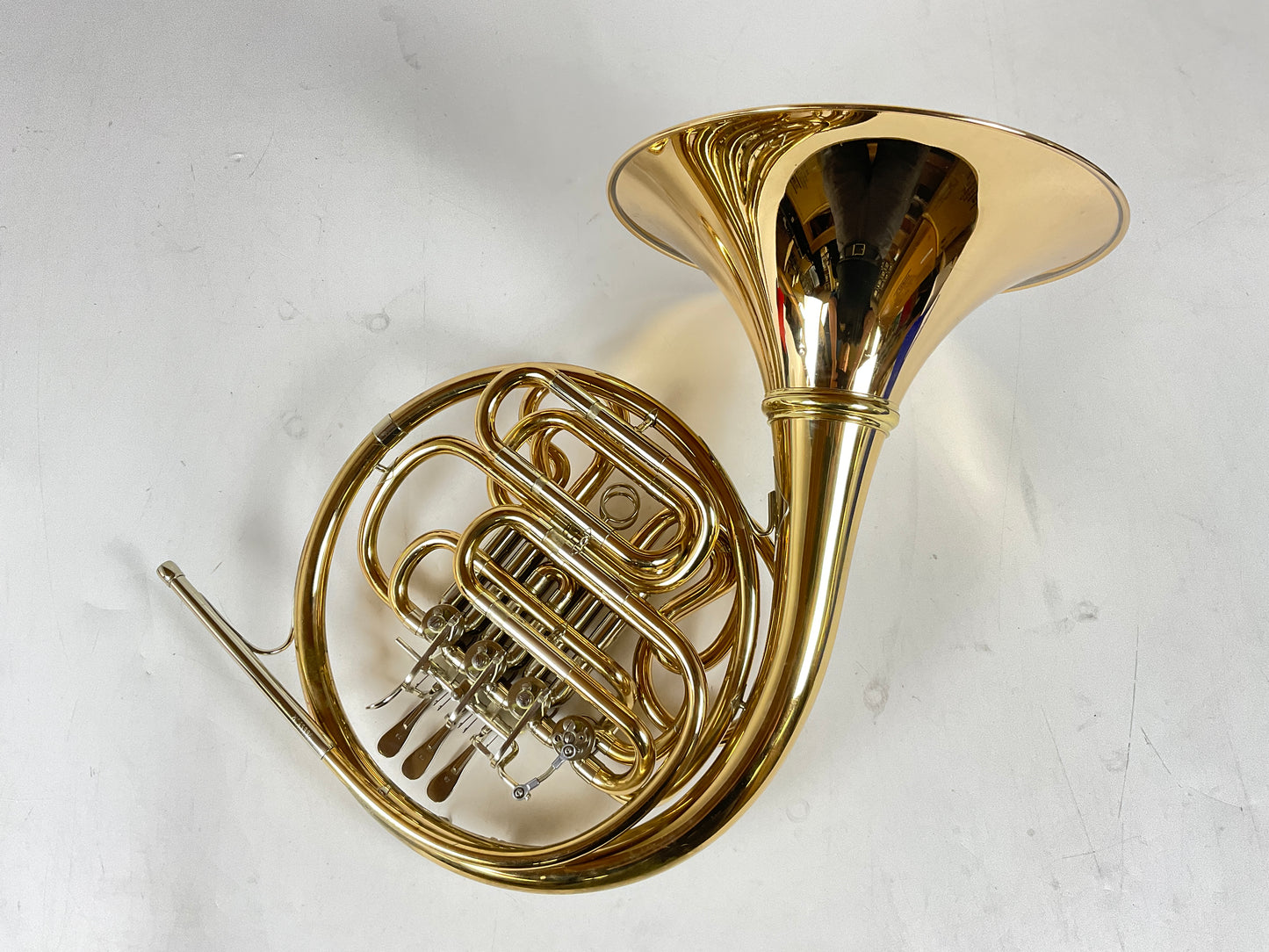 Used Hans Hoyer 802G F/Bb French Horn (SN: 366553M)
