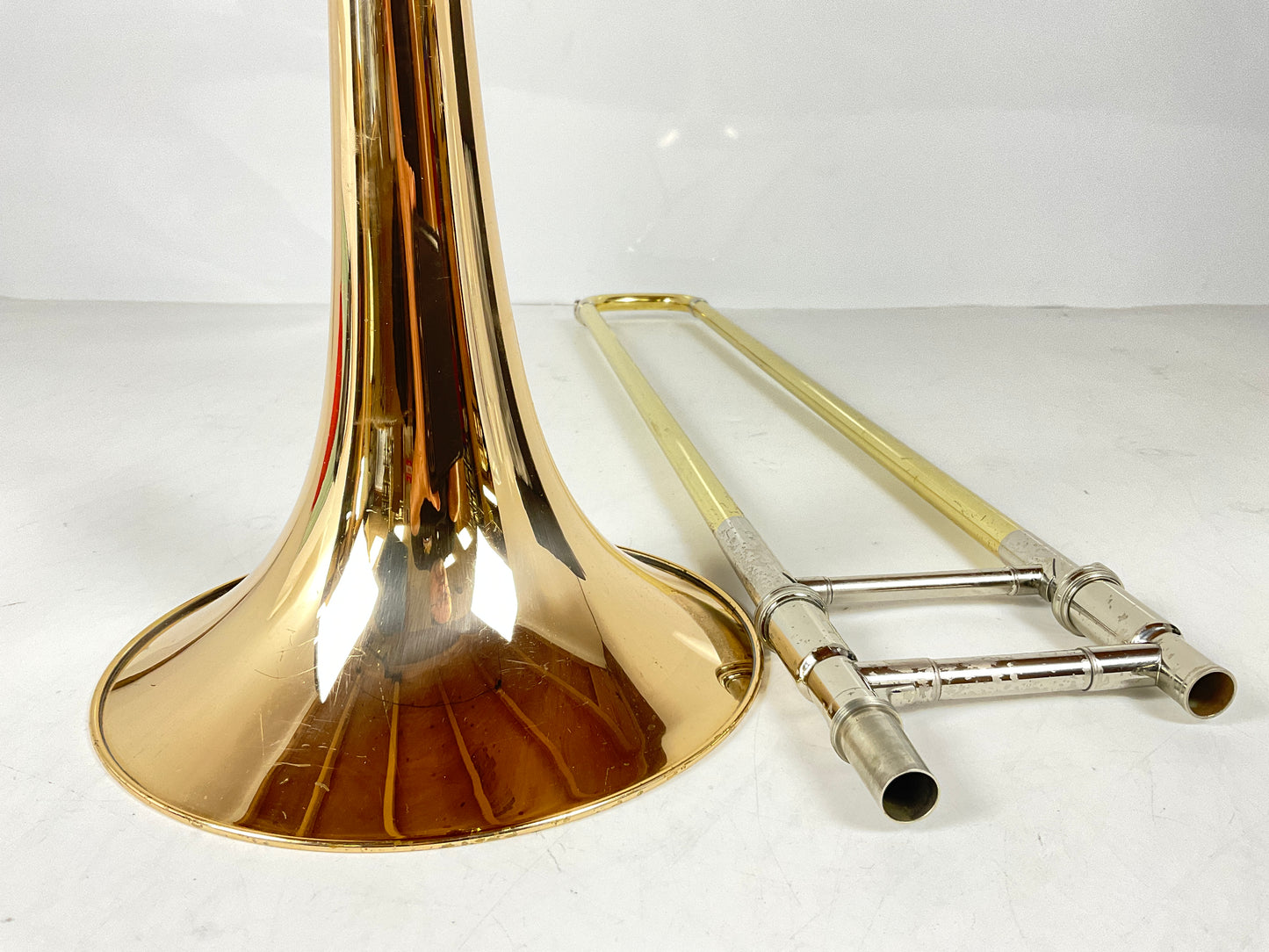 Used Yamaha YSL-8420G Bb/F Trombone (SN: 001573)