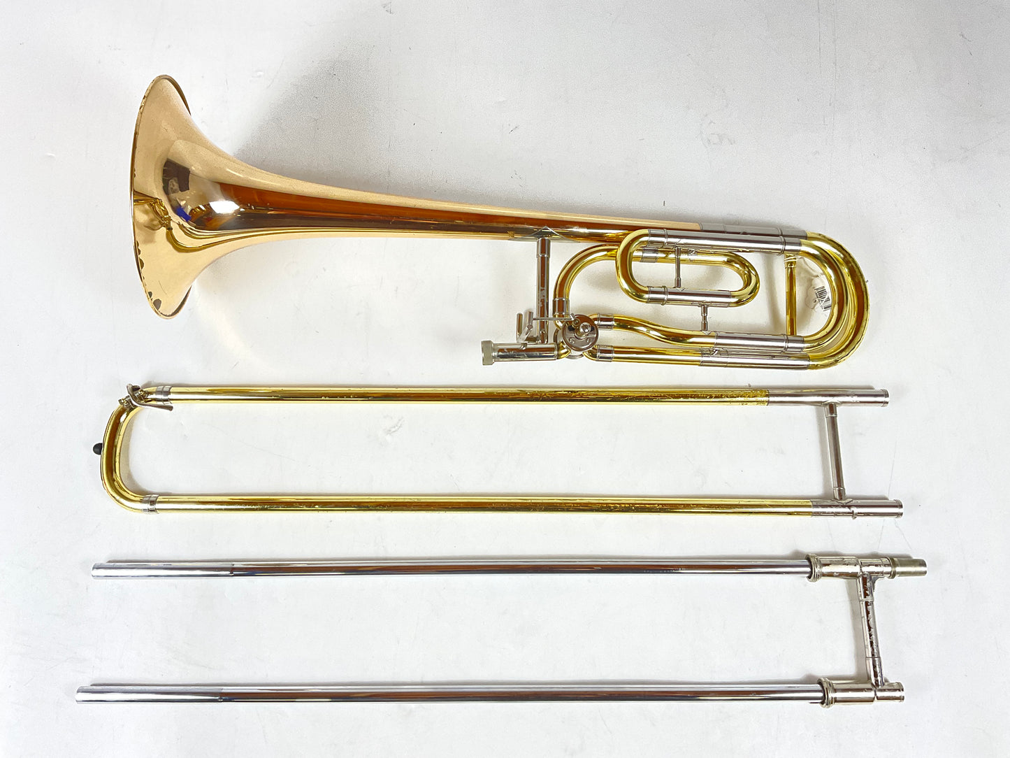 Used Yamaha YSL-8420G Bb/F Trombone (SN: 001573)
