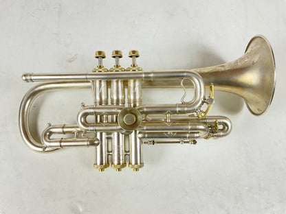 Used King Improved Model Bb/C Cornet (SN: 10557)