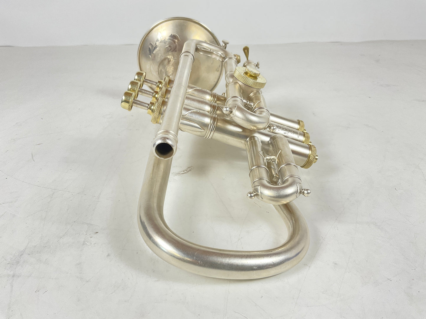 Used King Improved Model Bb/C Cornet (SN: 10557)
