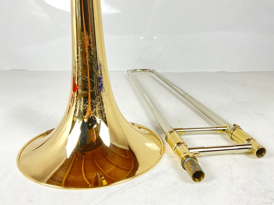 Used Y-Fort YSL-363GL Bb/F Tenor Trombone (SN: 207076)
