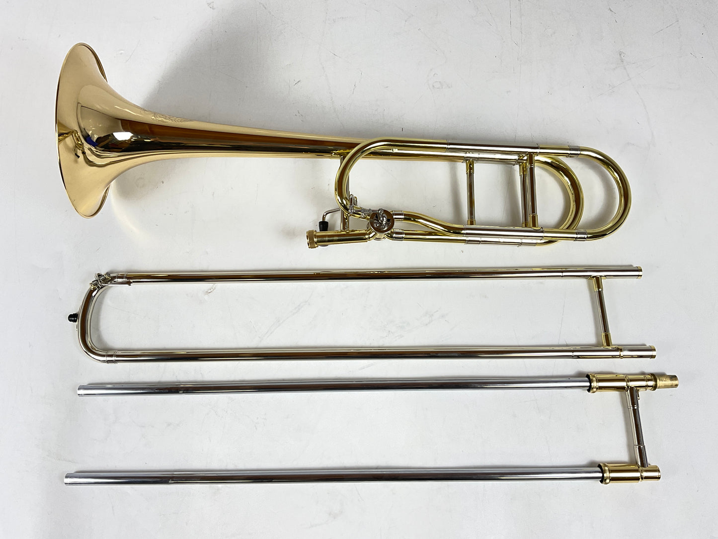 Used Y-Fort YSL-363GL Bb/F Tenor Trombone (SN: 207076)