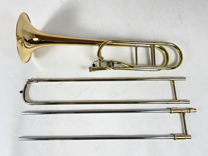 Used Y-Fort YSL-363GL Bb/F Tenor Trombone (SN: 207076)