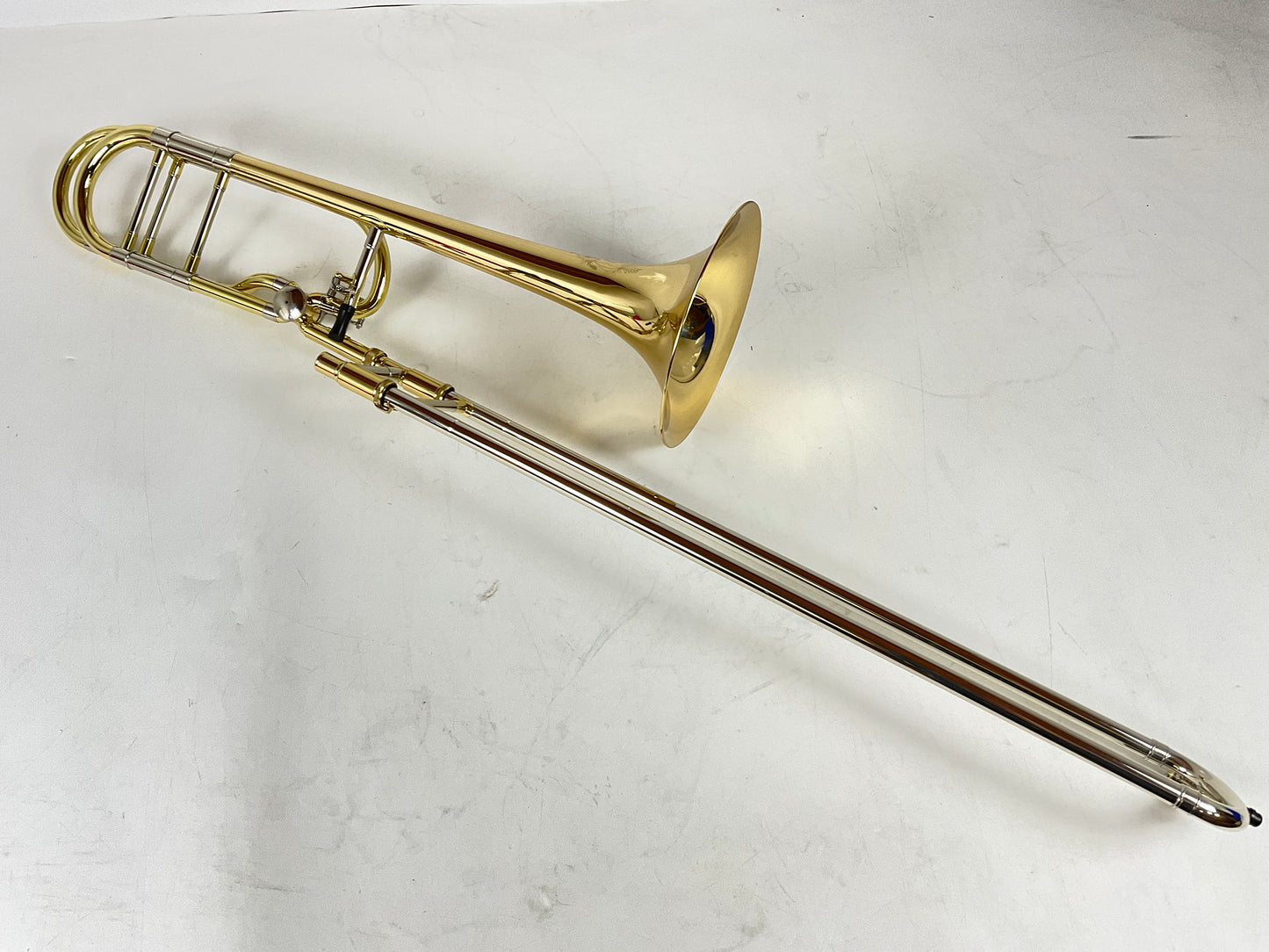 Used Y-Fort YSL-363GL Bb/F Tenor Trombone (SN: 207076)