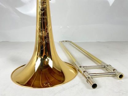 Used S.E. Shires TBQ36GR Bb/F/Gb/D Bass Trombone (SN: Q6989)