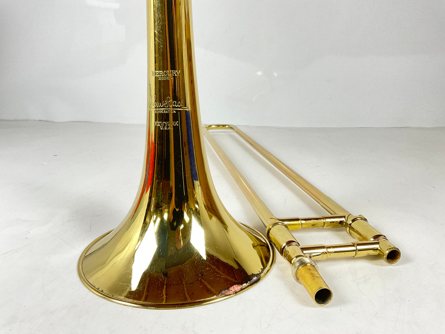 Used Bach "New York" Mercury Bb Tenor Trombone (SN: 2724)