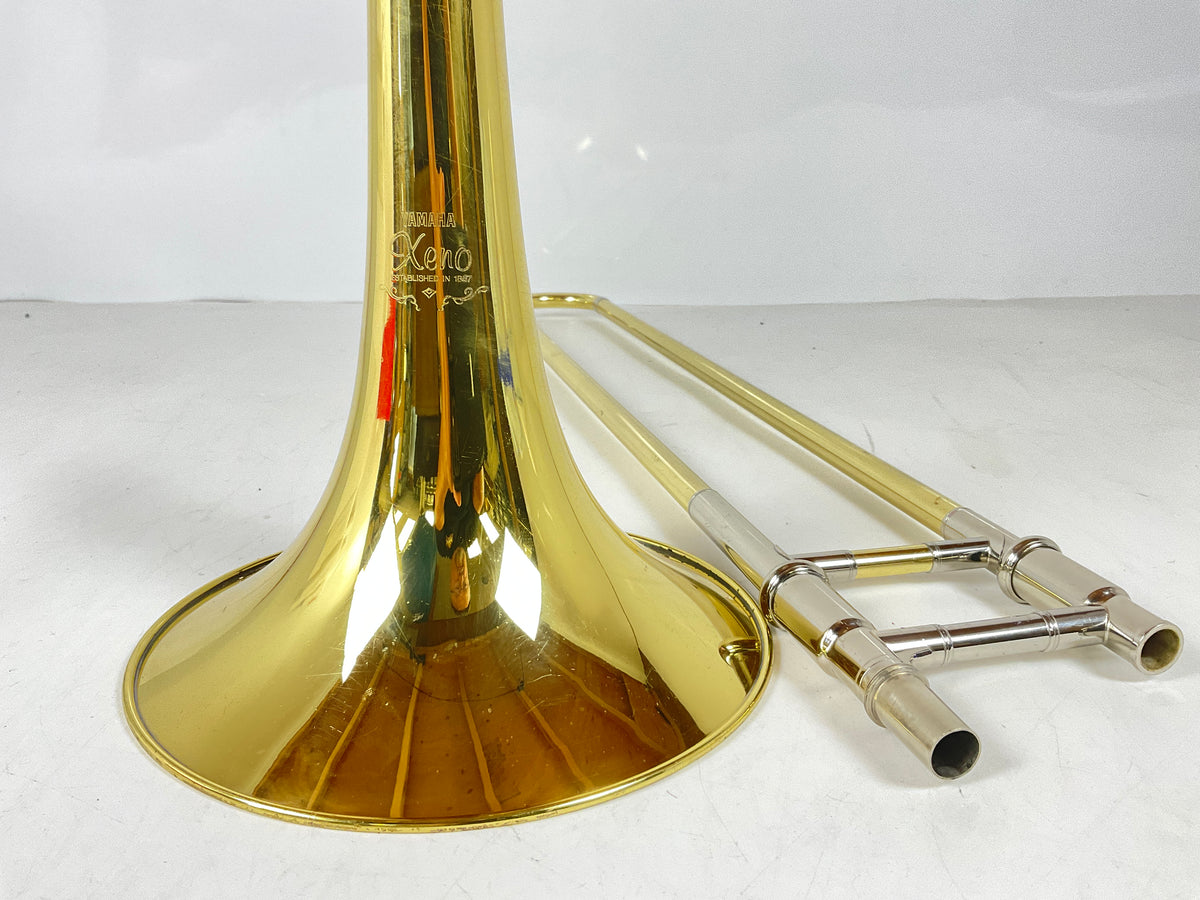 Used Yamaha YSL-882V Bb/F Tenor Trombone (SN: 352680)
