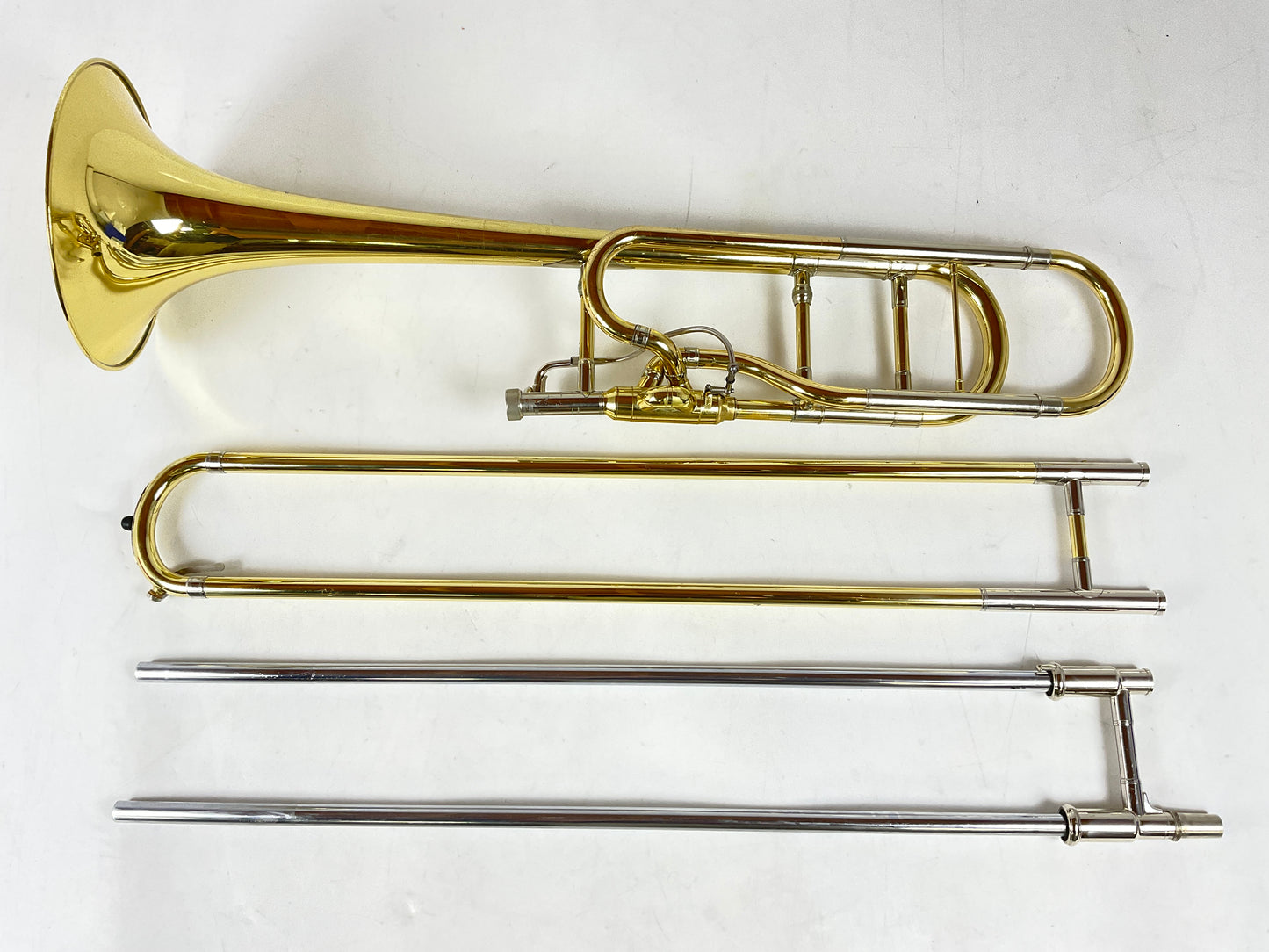 Used Yamaha YSL-882V Bb/F Tenor Trombone (SN: 352680)