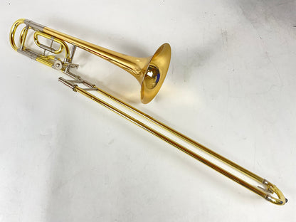 Trombone ténor Yamaha YSL-820GII Si♭/Fa d'occasion (SN : 404407)