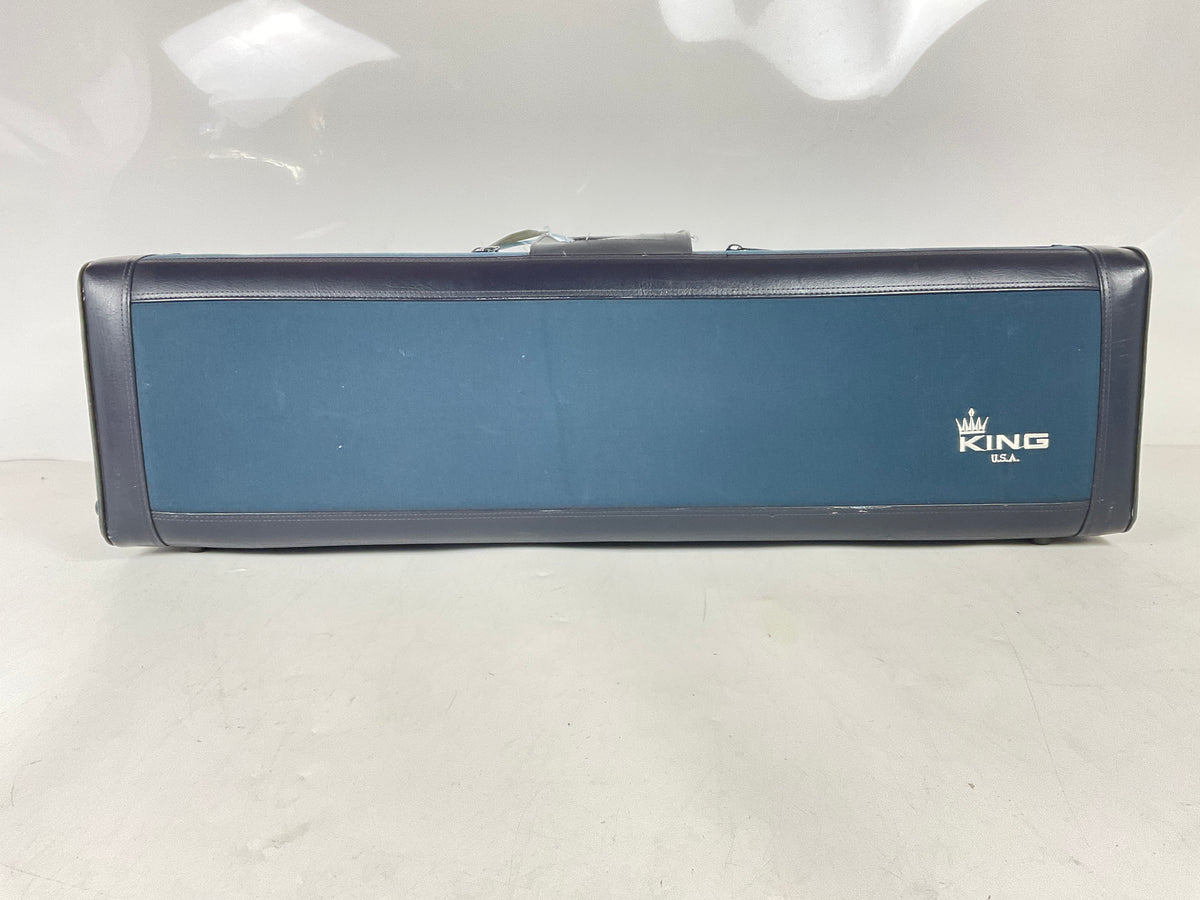 Used King 3B (2103) Silver Sonic Bb Tenor Trombone (SN: 574101)