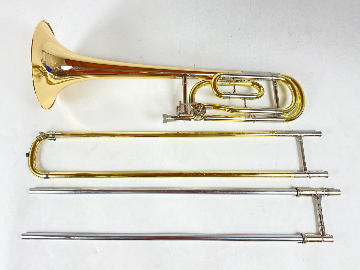 Used Yamaha YSL-8420G Bb/F Trombone (SN: 002407)
