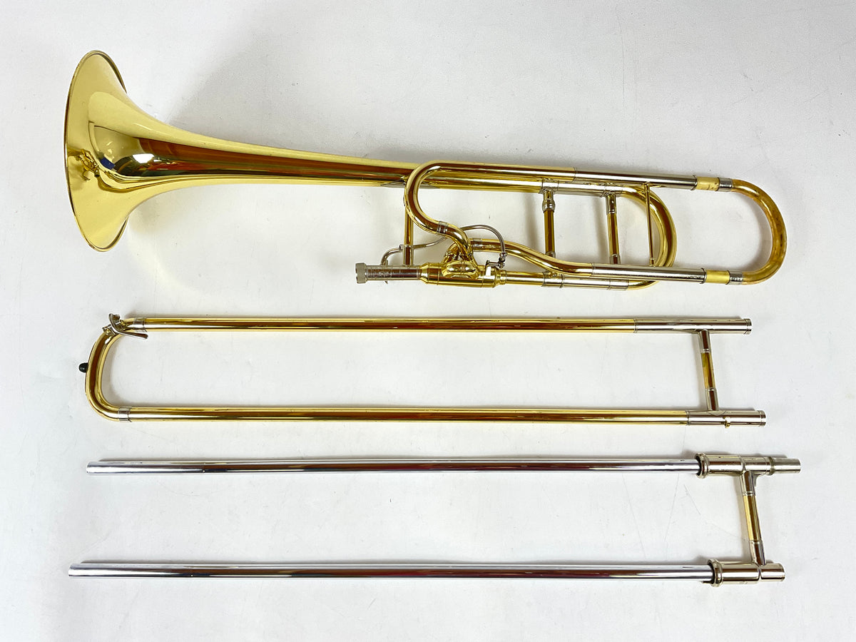 Used Yamaha YSL-882V Bb/F Tenor Trombone (SN: 361659)