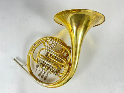 Used Hans Hoyer 801 F/Bb Double French Horn (SN: 169585M)