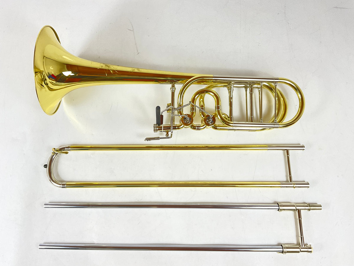 Used Eastman ETB-848 Bb/F/Gb/D Bass Trombone (SN: S2502870)