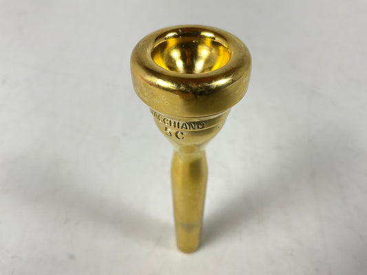 Used Stork Vacchiano 5C Trumpet, Gold Plate [50228]