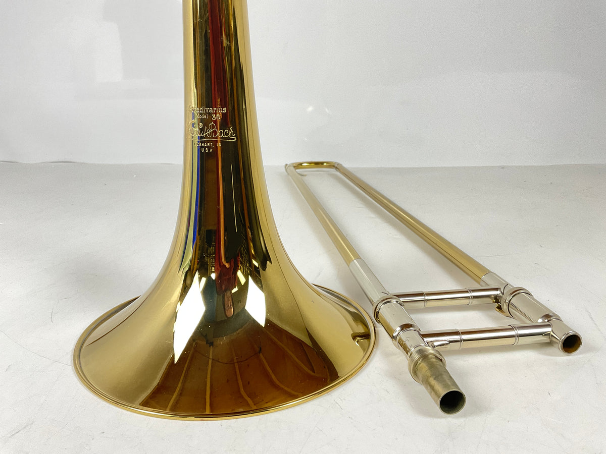 Used Bach 36B Bb/F Tenor Trombone (SN: 94125)