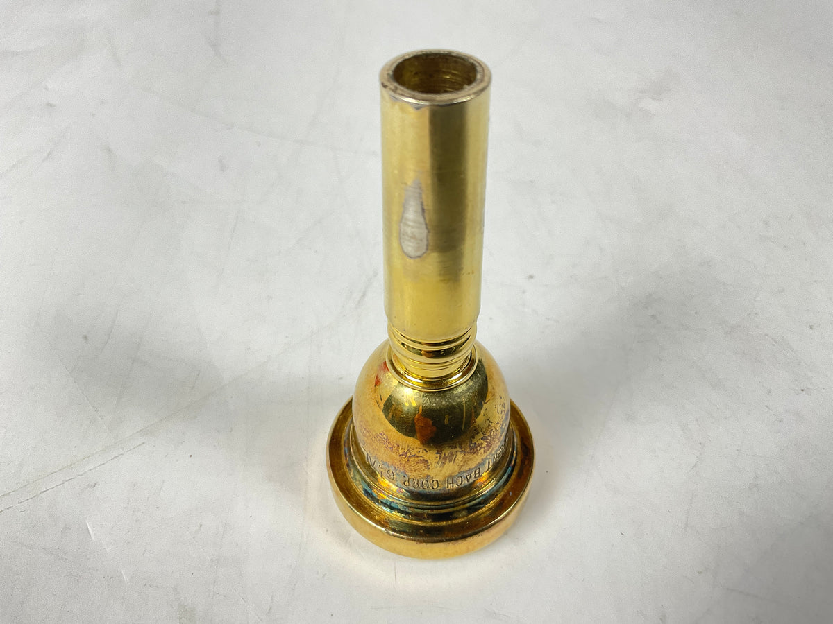 Used Bach 6 1/2AL Large Shank Trombone, Gold Plate [22742]