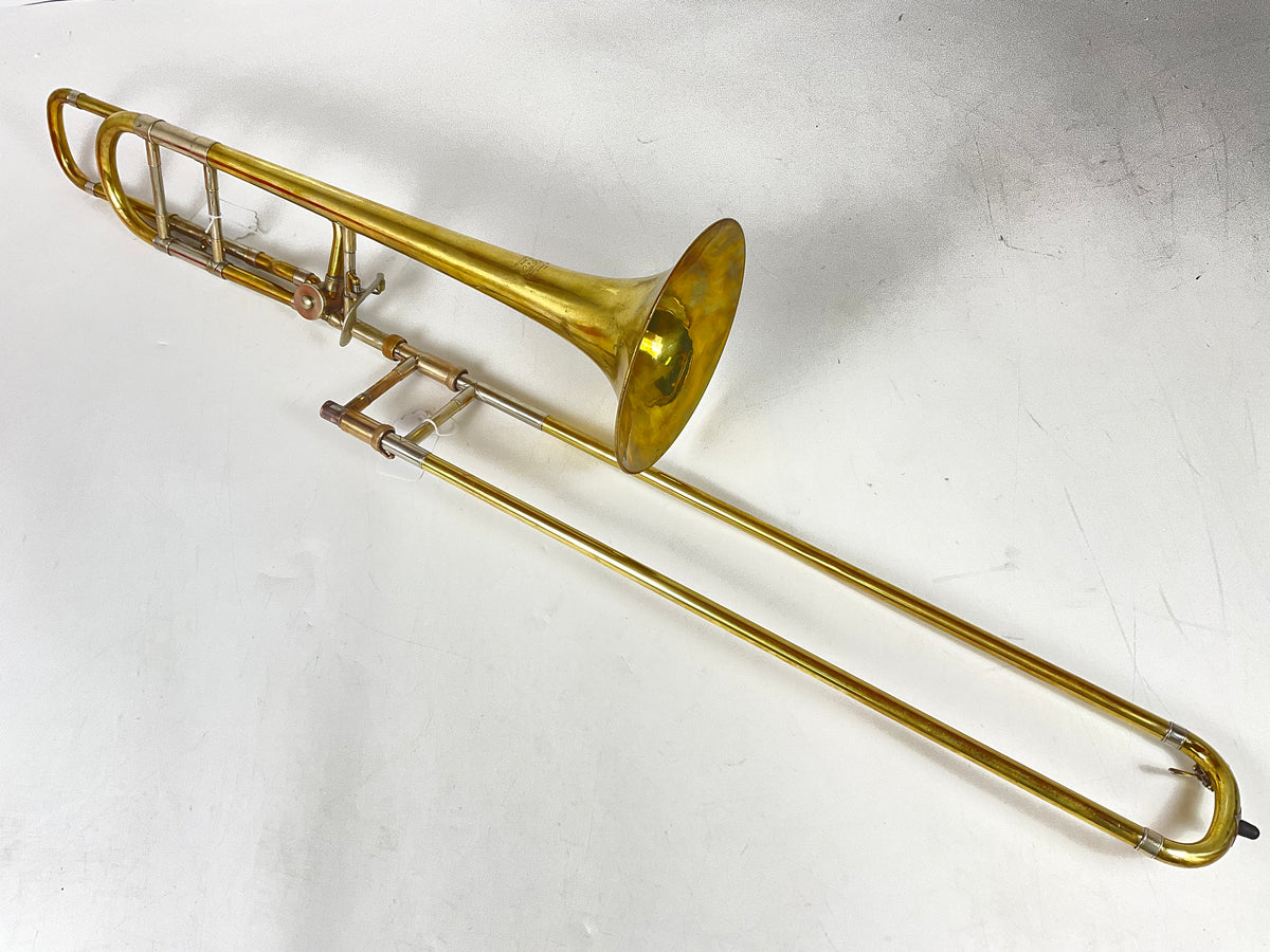 Used Bach 42BO Bb/F Tenor Trombone (SN: 34554)