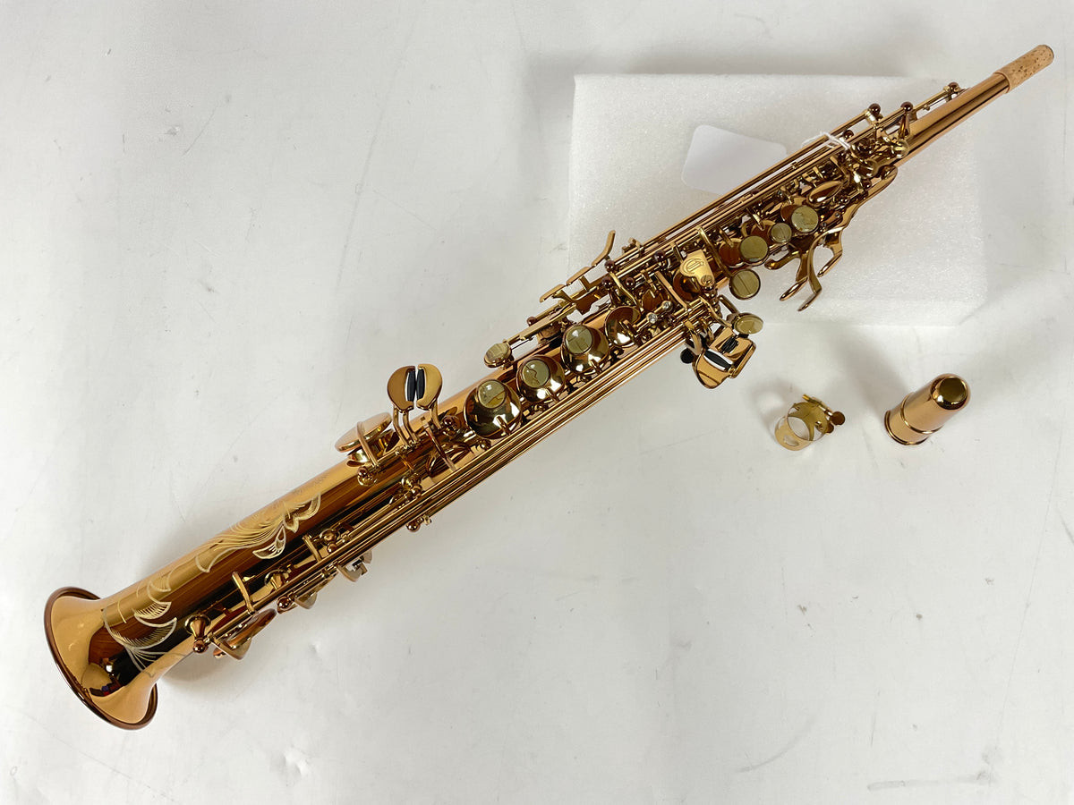 Used Cannonball SVR-L Vintage Bb Soprano Saxophone (SN: V217179)